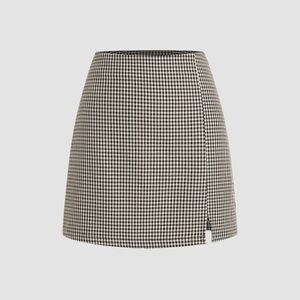 XL (US 10) Cider high waist split mini skirt